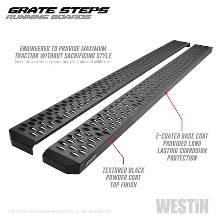 Westin Grate Steps Running Boards 27-74735